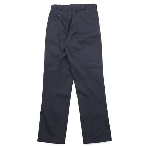 BIG MAC 80s Twill Work Pants Chino Pants Size 36 Grey Polyester Cotton Center Press