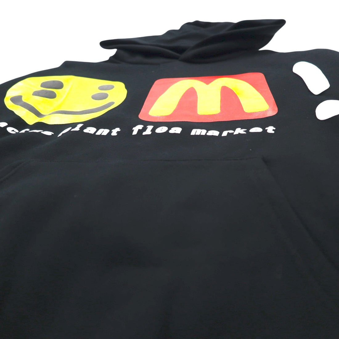 CACTUS PLANT FLEA MARKET × McDonalds Foam Print Heavy Hoodie CPFM Icons! Hoodie M Black Fleece Lining 22AW