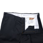 BIG MAC 80s Twill Work Pants Chino Pants Size 36 Grey Polyester Cotton Center Press