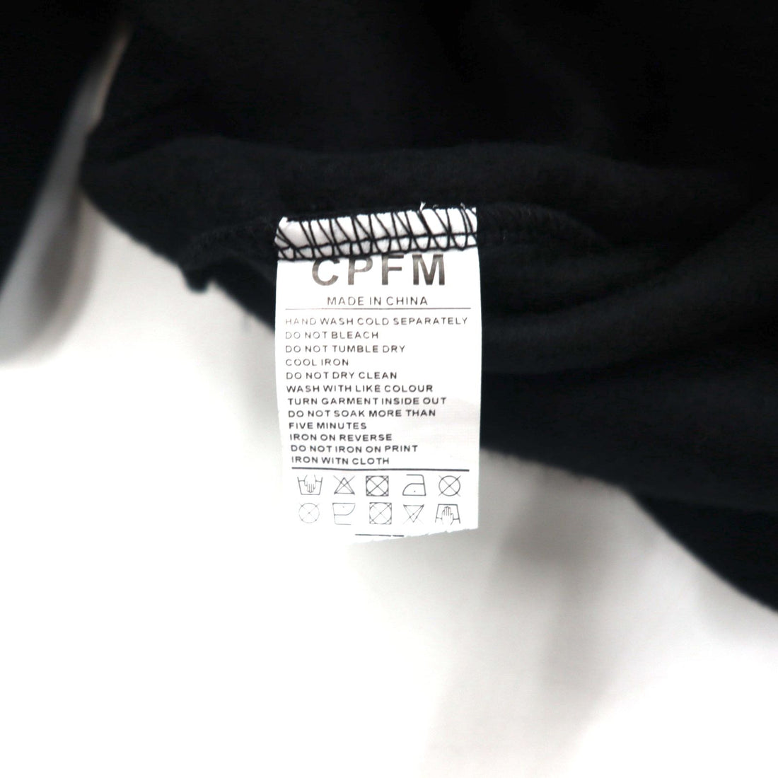 CACTUS PLANT FLEA MARKET × McDonalds Foam Print Heavy Hoodie CPFM Icons! Hoodie M Black Fleece Lining 22AW