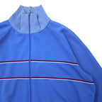 THE SPORTS SCENE 80's Track Jacket Jersey XL Blue Polyester
