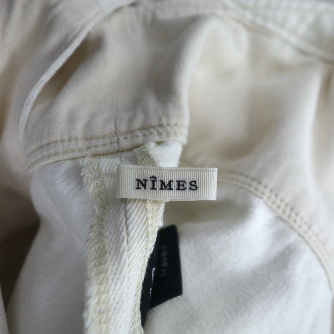 NIMES 2-way front and back jumper skirt overalls FREE white cotton NFG9508023
