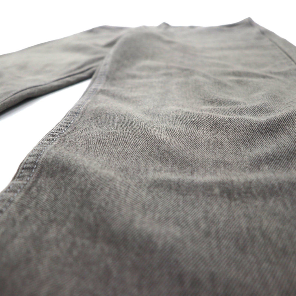 Levi's Silver Tab Loose Wide Leg Denim Pants, Size L, Gray, Zipper Fly, A3421-0006