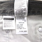 Levi's Silver Tab Loose Wide Leg Denim Pants, Size L, Gray, Zipper Fly, A3421-0006
