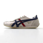 Onitsuka Tiger Runspark Classic Casual Sneakers, Sizes 27.5-28cm, Beige Leather, Tricolor