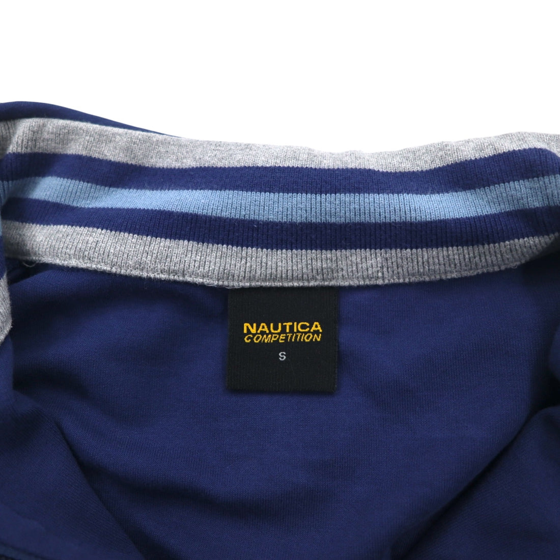 NAUTICA COMPETITION Full Zip Hoodie S Blue Grey Cotton