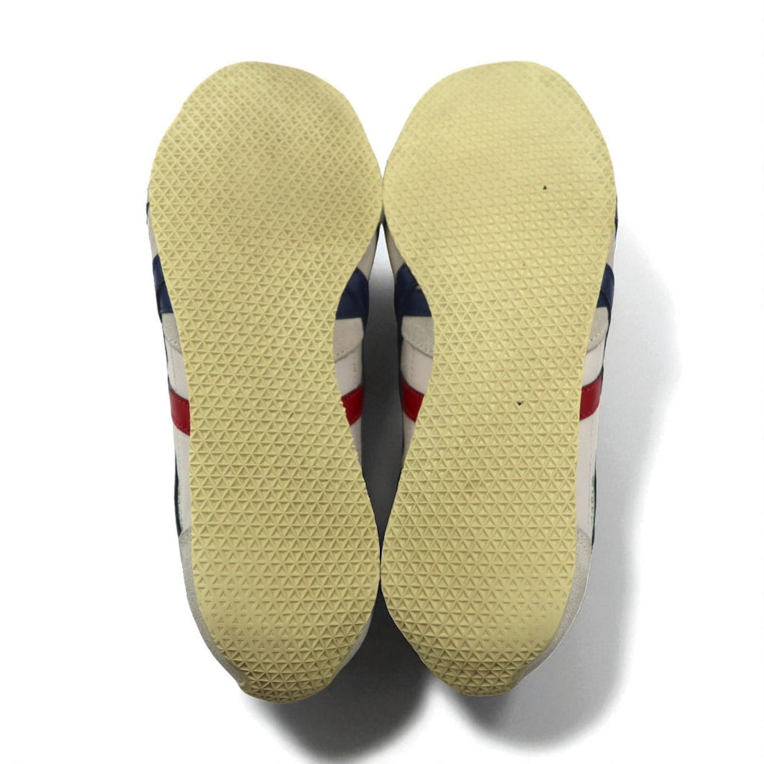 Onitsuka Tiger Runspark Classic Casual Sneakers, Sizes 27.5-28cm, Beige Leather, Tricolor