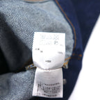 Hard Rock Cafe by NAVE Cropped Logo Jean Jacket Denim Jacket S Indigo Blue Back Logo Embroidery Onward Kashiyama Unused