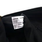 EVISU レザーハンドル デニム ボストンバッグ ハンドバッグ インディゴ ブルー 濃紺 ポケット