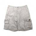 Eddie Bauer ユーティリティ ショート カーゴパンツ ハーフパンツ L ベージュ コットン