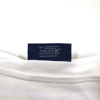 SAINT JAMES ボーダー バスクシャツ ロングスリーブ Tシャツ L ホワイト ベージュ ボートネック フランス製