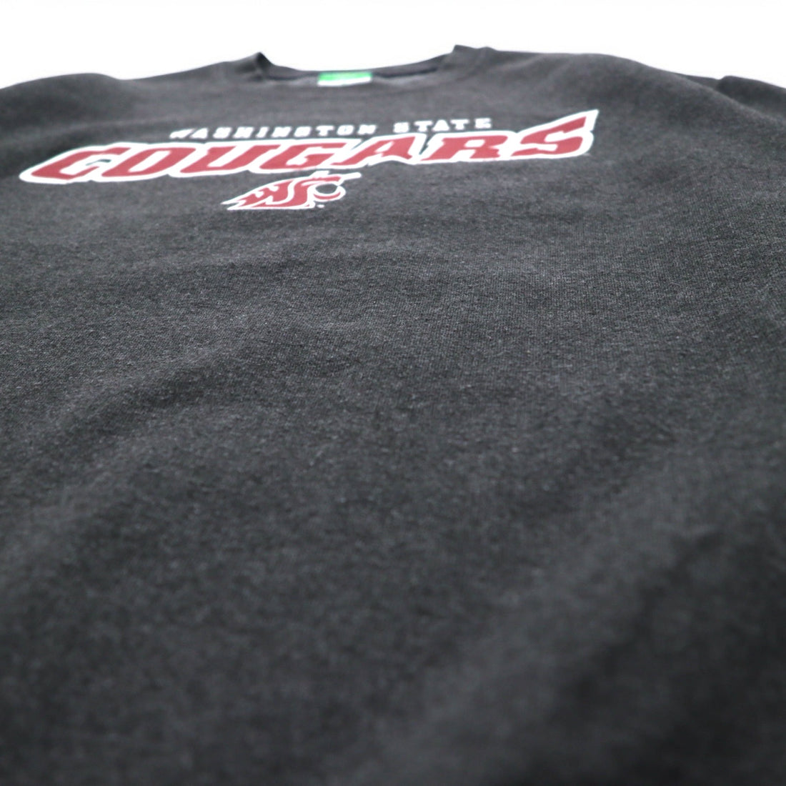 Champion ECO FLEECE カレッジプリント スウェット M グレー 裏起毛 NCAA WASHINGTON STATE COUGARS ホンジュラス製