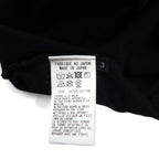 Ground Y ( YOHJI YAMAMOTO ) チェック グラフィック Tシャツ Check Logo Graphic Tee L ブラック GT-T34-015 日本製