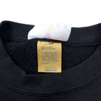 ARTEX USA Made 90s NFL Print Sweatshirt M Black Cotton PITSBURGH STEELERS