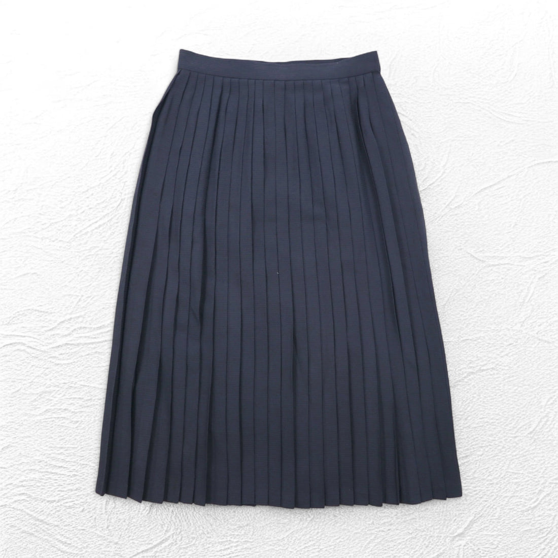 Christian Dior Old PRET-A-PORTER Pleated Skirt M Grey Wool Made in Japan