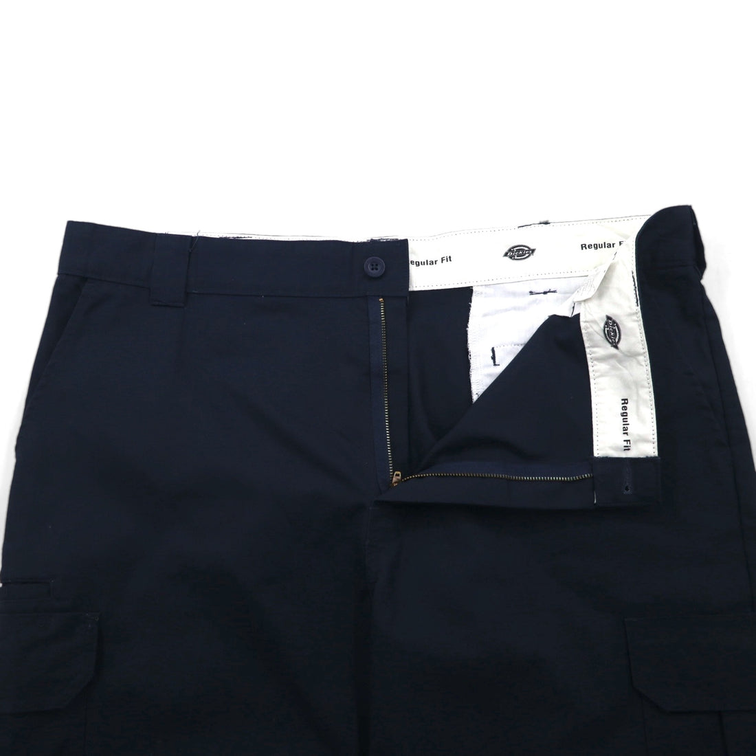 Dickies FLEX Short Cargo Work Pants, XL Regular Fit, Navy, WR556DN