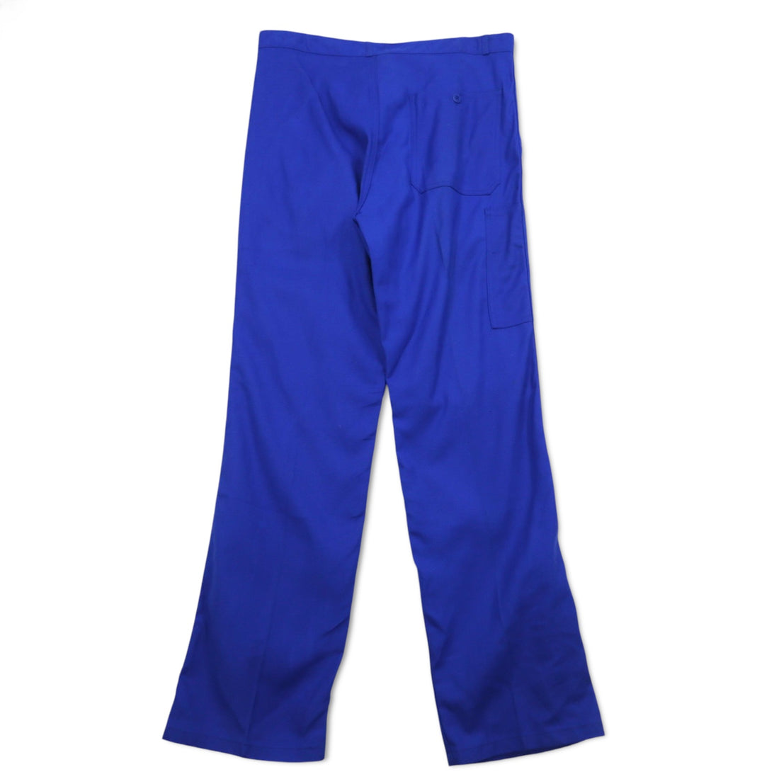 DEADSTOCK SANFOR French Work Pants French Work Tuck Chino Pants XL Blue Cotton Center Press Deadstock Unused
