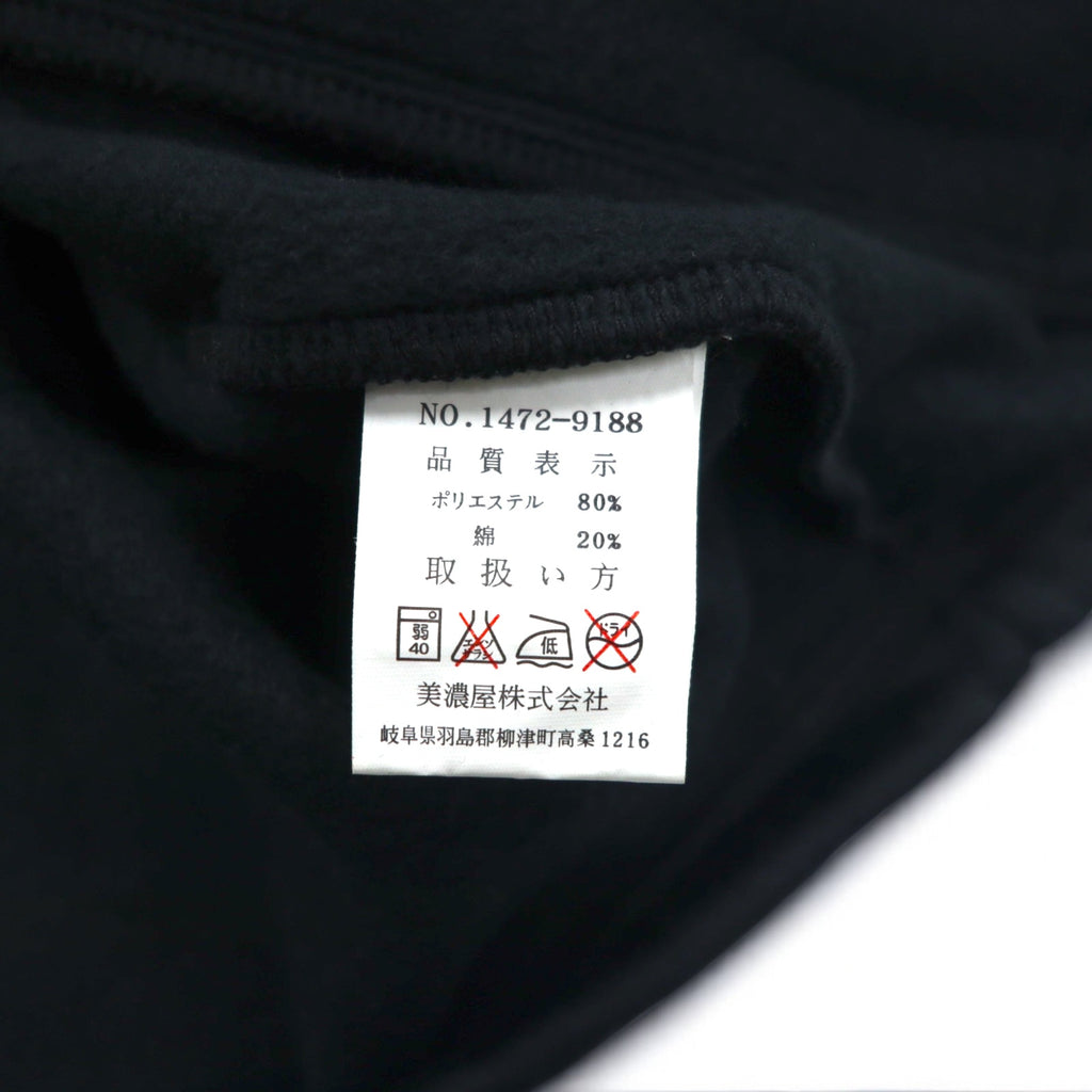 airwalk 00s pullover hoodie jersey M black polyester fleece lining drawstring