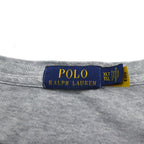 Polo Ralph Lauren 長袖Tシャツ ロンT XL グレー WORLD CUP RACING POLO ALPINE 袖ロゴ