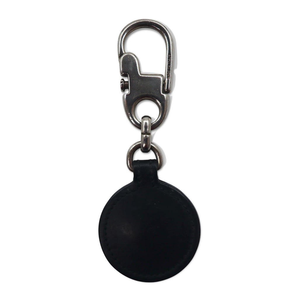 GUCCI Made in Italy Key Ring Key Holder Charm Leather G Logo