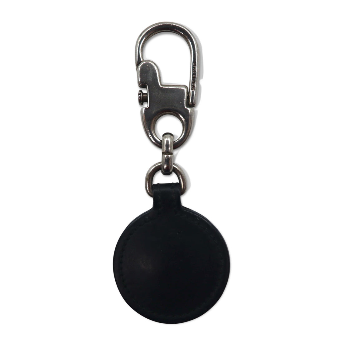 GUCCI Made in Italy Key Ring Key Holder Charm Leather G Logo