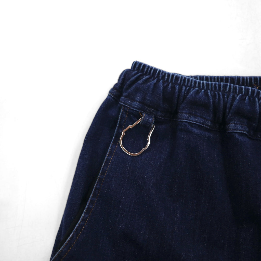 PUNK DRUNKERS PDルーズ デニムパンツ M ブルー インディゴ ヴェルサーチパロディ メデューサ