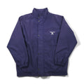 Burberry's GOLF Harrington Swing Top Jacket, Made in Portugal, Navy, Polyester, Nova Check Lining, Size L
