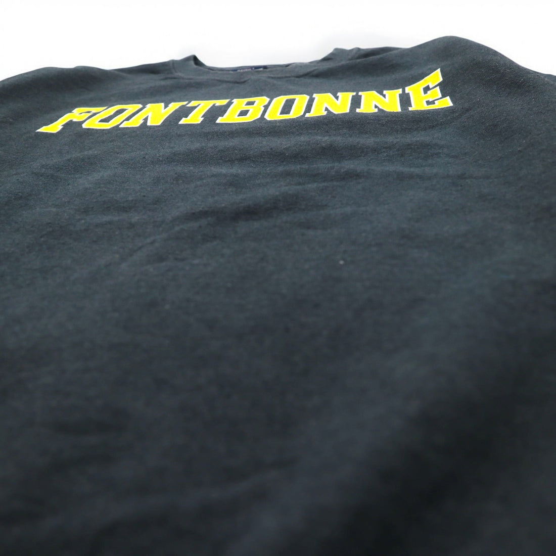 MV SPORT 90年代 カレッジプリント スウェット M グレー コットン 裏起毛 FONTBONNE
