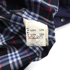 Burberry's GOLF Harrington Swing Top Jacket, Made in Portugal, Navy, Polyester, Nova Check Lining, Size L