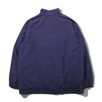 Burberry's GOLF Harrington Swing Top Jacket, Made in Portugal, Navy, Polyester, Nova Check Lining, Size L