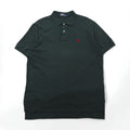 Polo by Ralph Lauren 90s Polo Shirt, Size XL, Green Cotton, Pique, Small Pony Embroidery