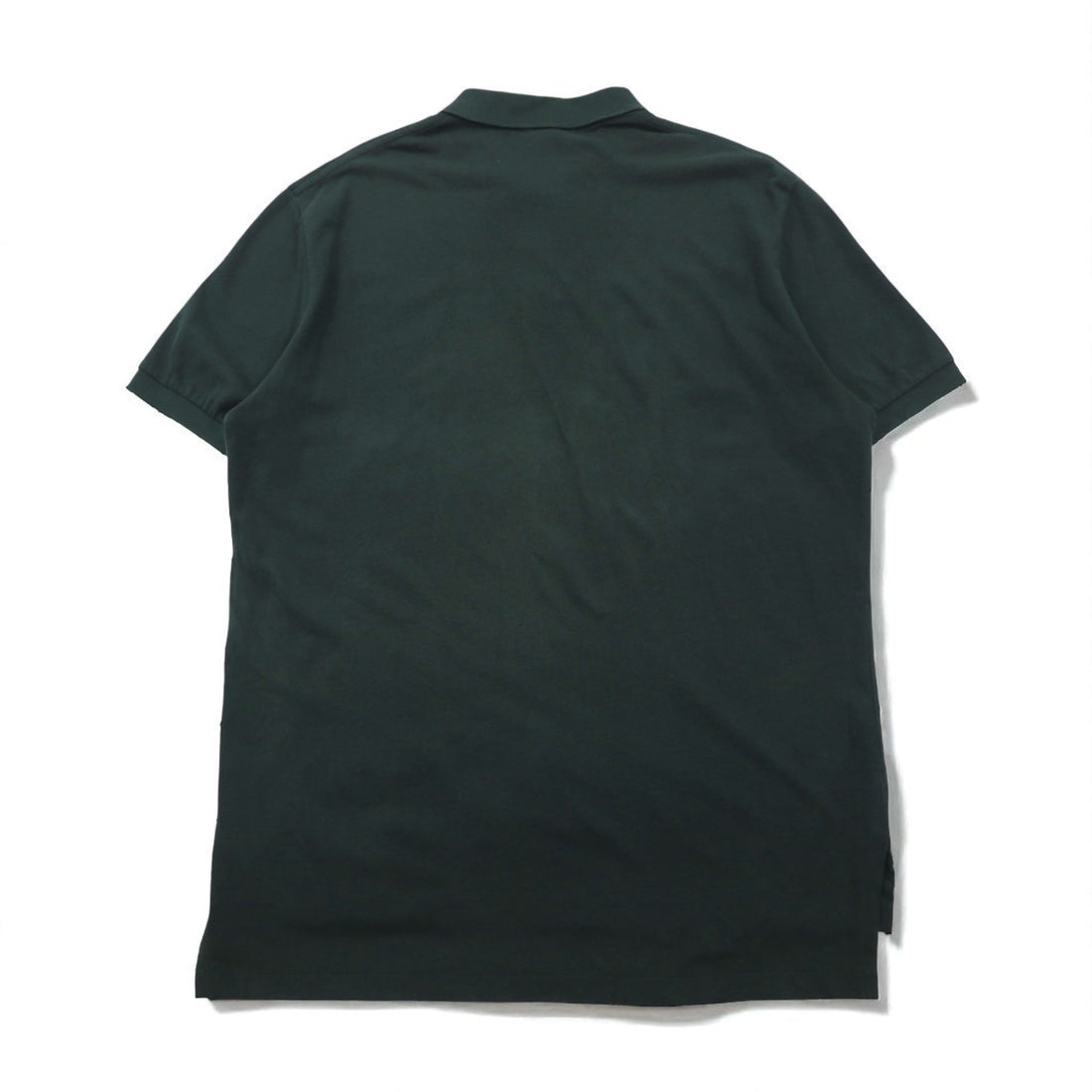 Polo by Ralph Lauren 90s Polo Shirt, Size XL, Green Cotton, Pique, Small Pony Embroidery