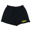 日本然リトテ-古着オンライン-US ARMY 米軍 トレーニングショーツ L ブラック ポリエステル ミリタリー-US Army US military training shorts l Black polyester Military