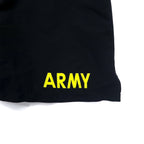 US ARMY 米軍 トレーニングショーツ L ブラック ポリエステル ミリタリー
