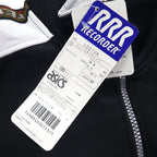 ASICS 90s Made in Japan Half-Zip Track Jacket, Size M, Monochrome, RRR RECORDER, Unused