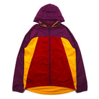 NIKE Retractable Hood Shell Jacket Nylon Parka M Multicolor Polyester