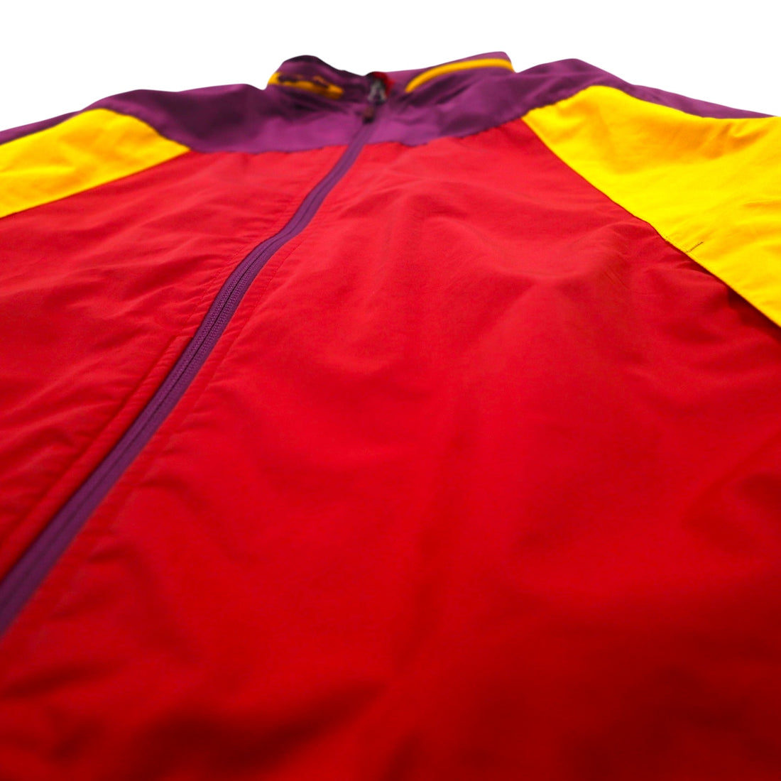 NIKE Retractable Hood Shell Jacket Nylon Parka M Multicolor Polyester