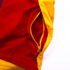 NIKE Retractable Hood Shell Jacket Nylon Parka M Multicolor Polyester