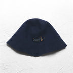 KAPITAL WAPI SABI えんぴつ付きバッチ フェルト チューリップ ハット FREE ネイビー ポーランド製