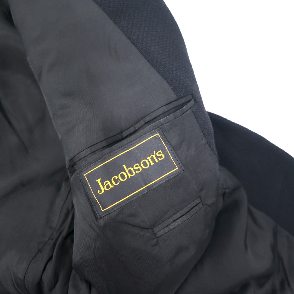 HUGO BOSS USA製 3B テーラードジャケット 40L ブラック ウール EINSTEIN