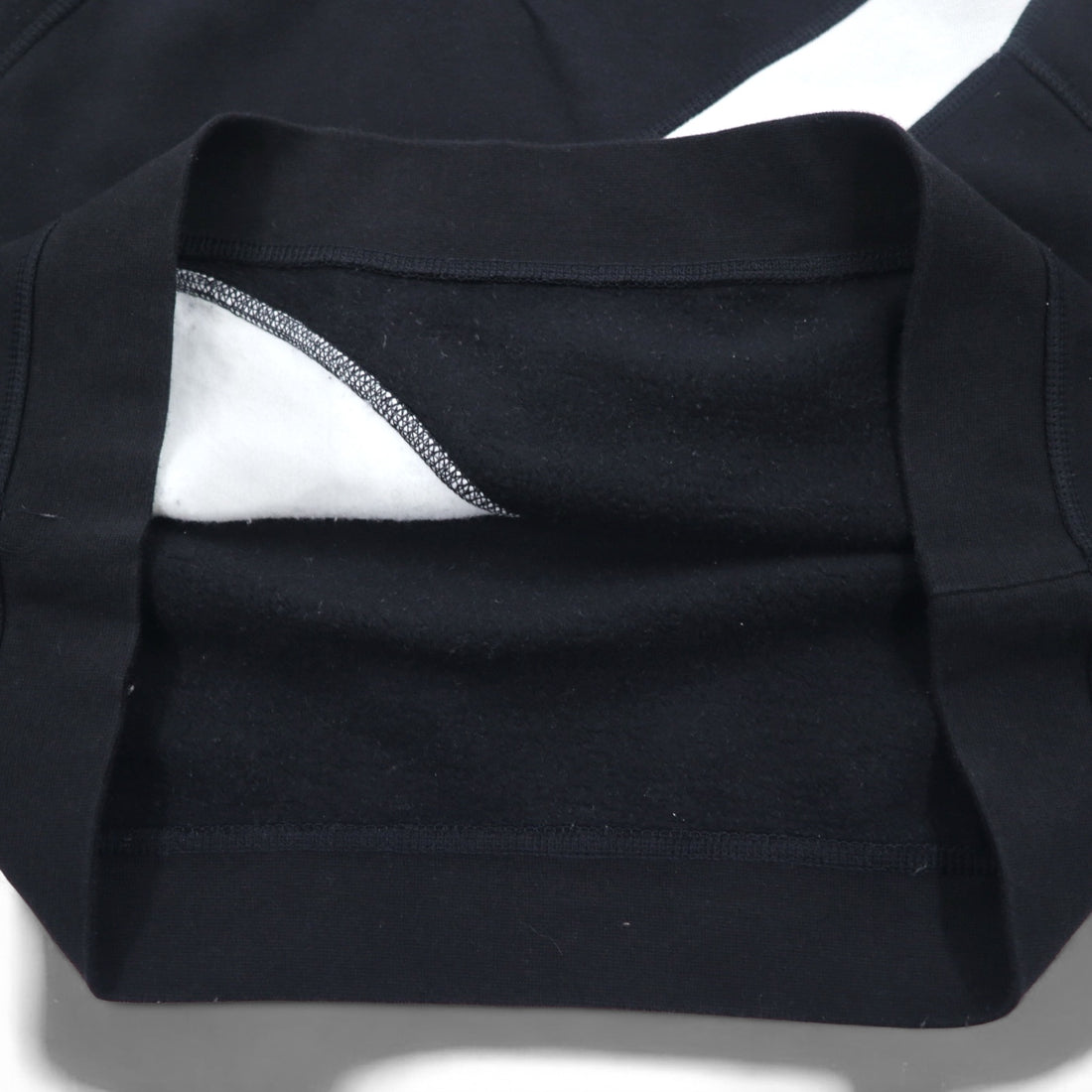 NIKE クロップド スウェット M ブラック 裏起毛 SWOOSH BB CREW FLEECE BV3934-011