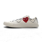 CONVERSE x PLAY COMME des GARCONS Chuck Taylor CT70 Chuck Taylor All Star 70 Low Heart Sneakers 25cm Canvas 1CL705