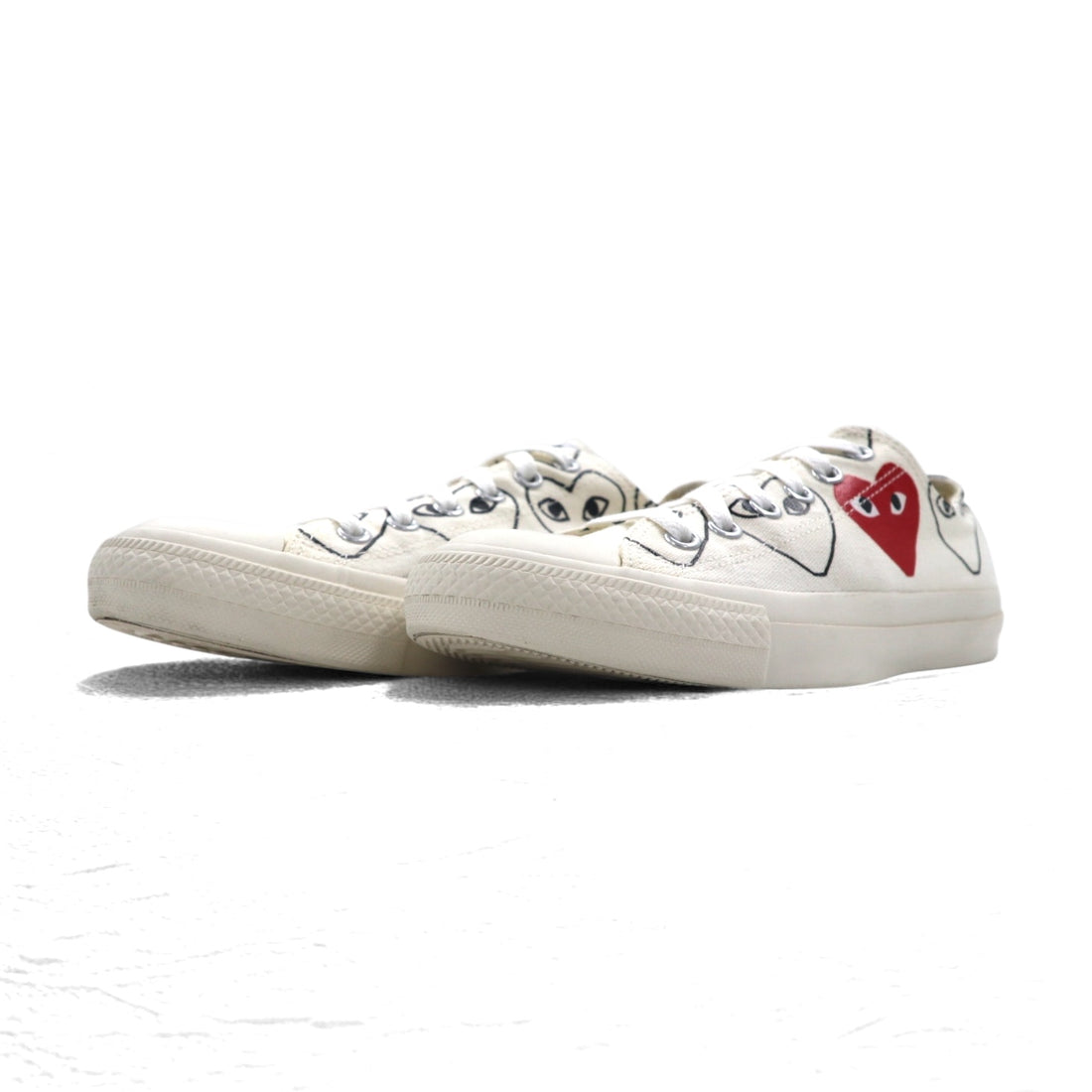 CONVERSE x PLAY COMME des GARCONS Chuck Taylor CT70 Chuck Taylor All Star 70 Low Heart Sneakers 25cm Canvas 1CL705