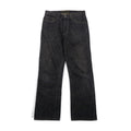 Stussy -dm 90s Made in USA Old Stussy Straight Denim Pants, Size M, Gray, Cotton