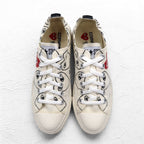 CONVERSE x PLAY COMME des GARCONS Chuck Taylor CT70 Chuck Taylor All Star 70 Low Heart Sneakers 25cm Canvas 1CL705