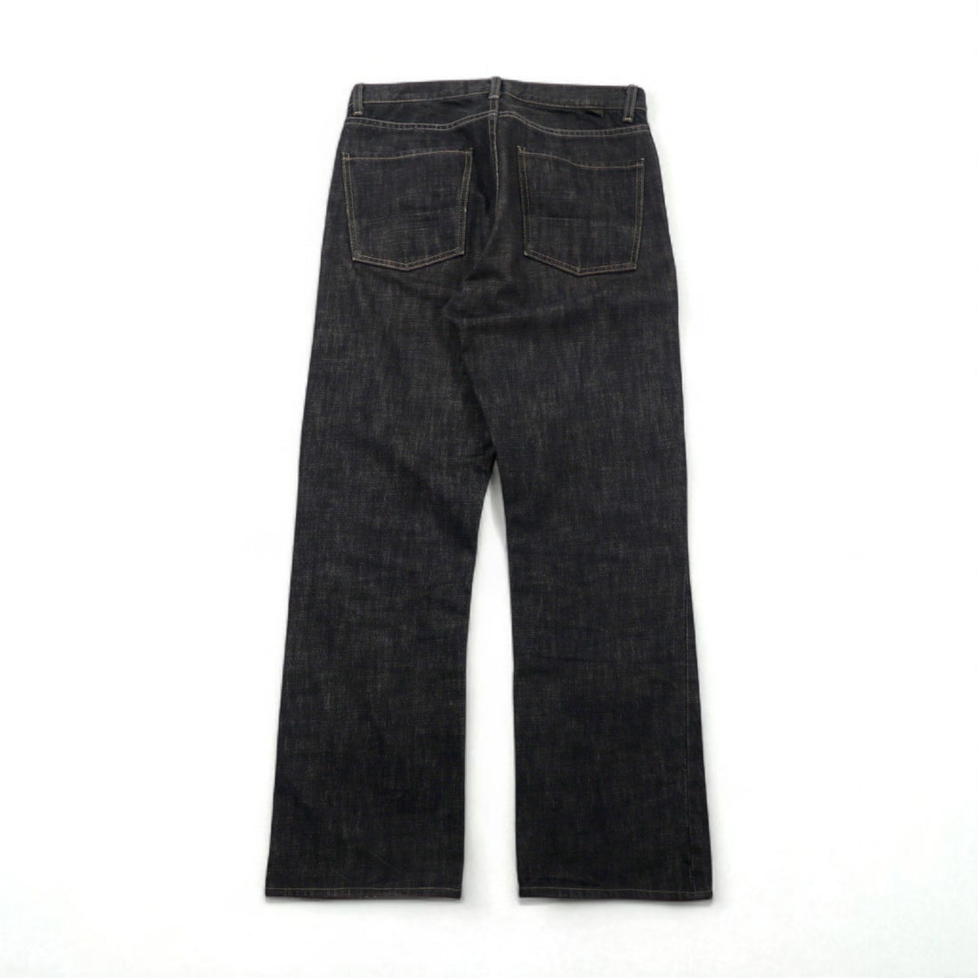 Stussy -dm 90s Made in USA Old Stussy Straight Denim Pants, Size M, Gray, Cotton