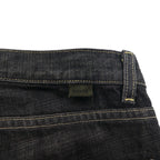 Stussy -dm 90s Made in USA Old Stussy Straight Denim Pants, Size M, Gray, Cotton