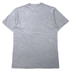 stussy 00's Chanel Logo T-shirt L Gray Cotton WORLD TRIBE Black Tag Made in Mexico