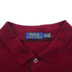Polo Ralph Lauren 長袖ポロシャツ ラガーシャツ 2XL ボルドー スモールポニー刺繡