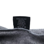 POLO JEANS CO. RALPH LAUREN 90s fleece half-zip hoodie L gray polyester logo